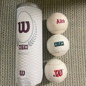 Kith x Wilson Tennis Balls Set of 3